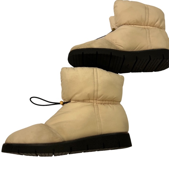 J.Crew Women's Elsa Puffer Boot With Primaloft Dusty Ivory Size 9 Style BD325 - Picture 4 of 12